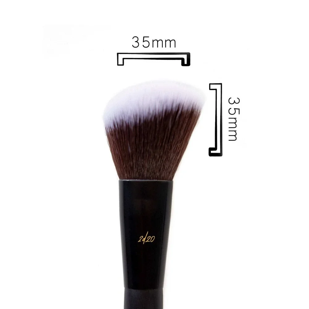 Siara Martin Beauty 2d/20 Angled Blush Brush Synthetic Face Contour Highlight